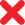 red x cross symbol
