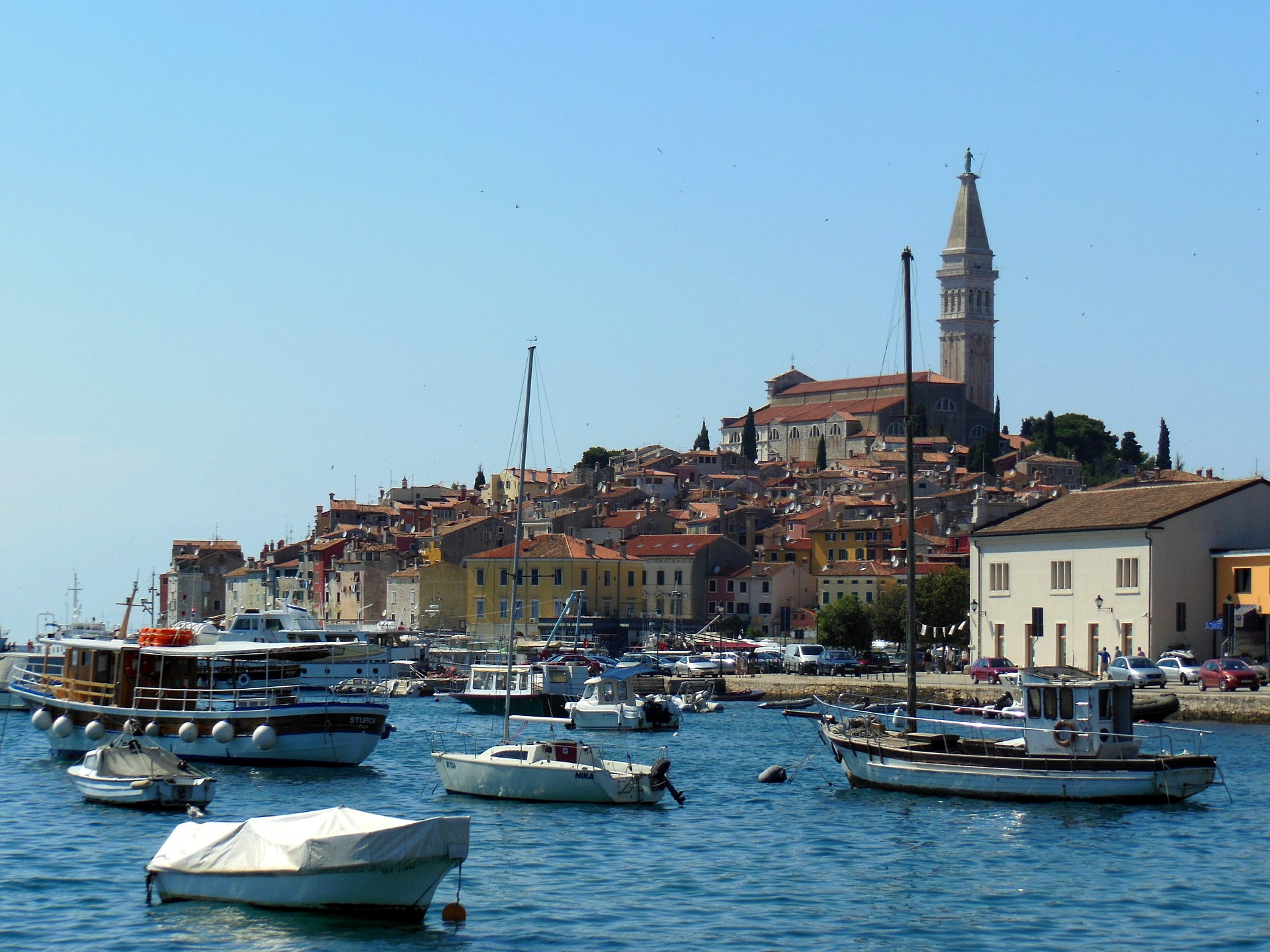 old town of krk in croatia