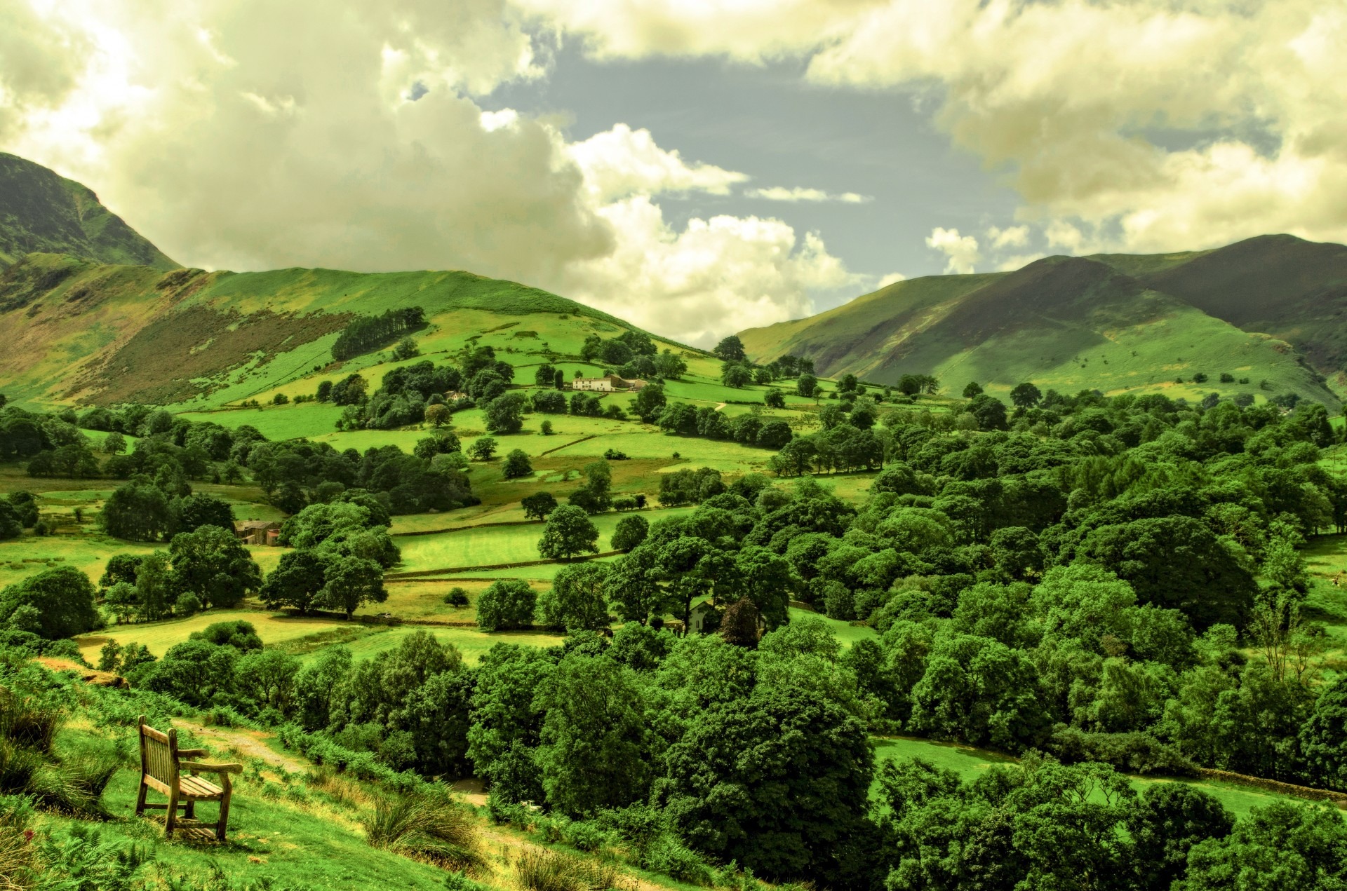 countryside in northern england