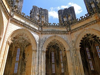 UNESCO listed site Batalha Monastery Portugal