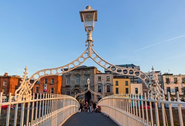 Ha'Penny Bridge Dublin Ireland