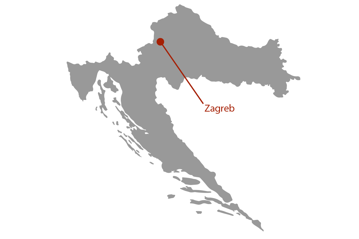 Croatia Travel Insurance Map