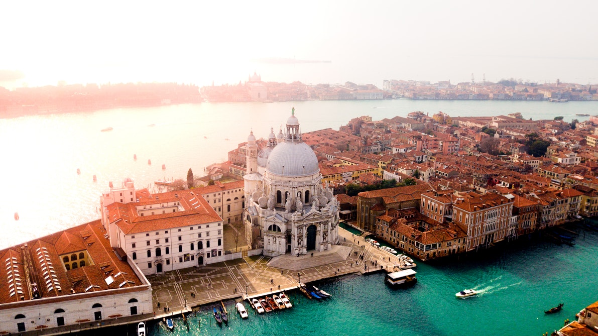 seaside town in italy