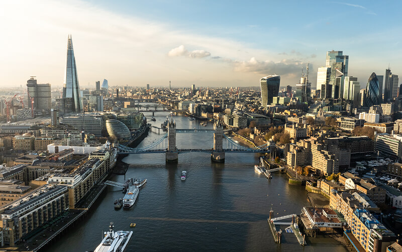 tower bridge over thames river